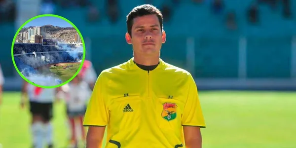 Bolívar ganó de local pero con la ayuda del VAR.