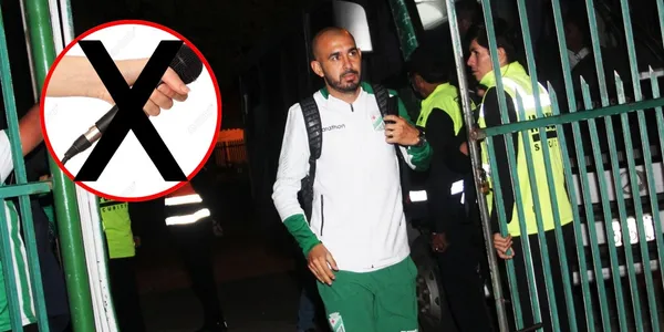 El argentino pasó un momento incómodo en el clásico del domingo.