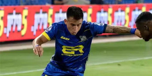 El boliviano jugó 20 minutos.