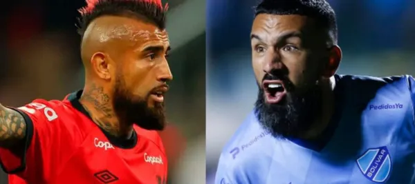 El chileno se llevó un regalo de su compatriota al terminar el encuentro