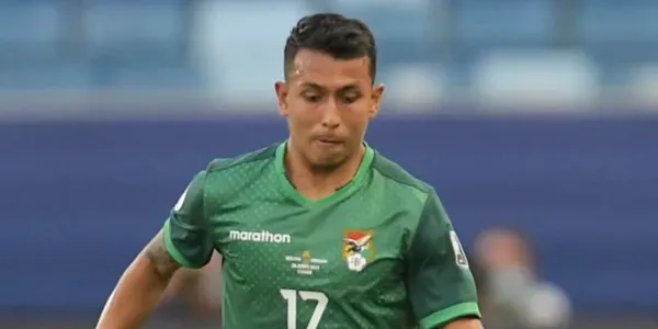 El defensor boliviano completó un partidazo en Rusia y su equipo empató 2 a 2.