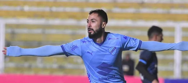 El delantero brasileño fue la gran figura en la goleada de anoche frente a Blooming