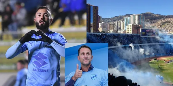 El delantero brasileño se acordó de los fanáticos de La Academia y habló sobre su presente en el club de La Paz.