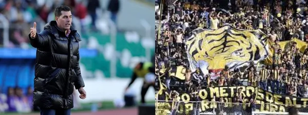 El entrenador español se fue de The Strongest dejando una mala imagen ante Aurora.