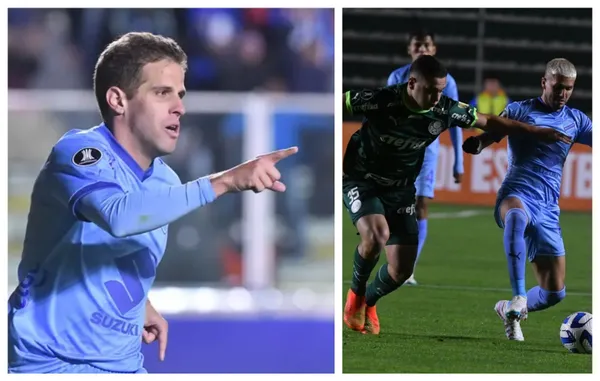 El equipo boliviano derrotó al conjunto brasilero por 3-1 en el debut, de ambos, por la Copa Libertadores.