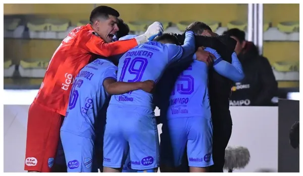 El equipo celeste puede festejar, por ahora