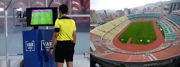 El equipo de La Paz que inició el partido sin el VAR.