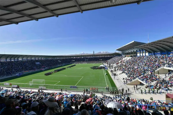 El estadio se encuentra reparándose para albergar los desafíos de Always Ready en Copa Libertadores