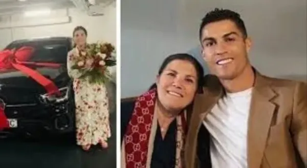 El futbolista portugués viajó a Madeira, su tierra natal, para acompañar a Dolores Aveiro en su día especial