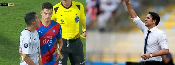 El jugador que se hizo expulsar con el partido terminado y generó el enojo de su entrenador.