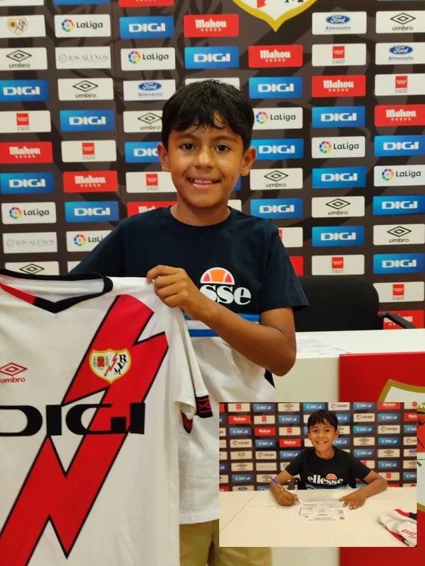 El pequeño categoría 2013 es una de las sorpresas de un importante club español