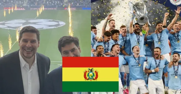 El presidente de Bolívar no solo recordó el día en el que se conmemoran los colores de Bolivia, sino que también mandó un saludo a la liga inglesa.