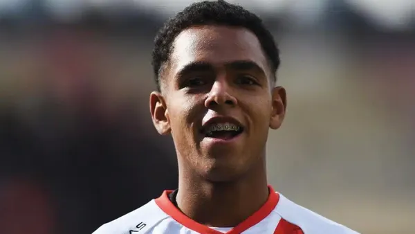 Jugador boliviano de 16 años, Moisés Paniagua.