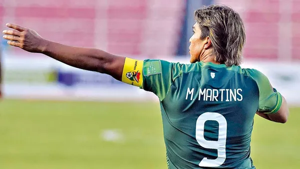 La principal entidad del fútbol en Sudamérica realizó un posteo sobre el delantero boliviano.