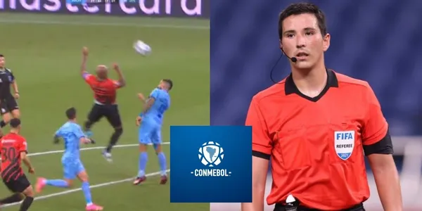 Recordamos otro partido por Copa Libertadores en el que el juez peruano tuvo un dudoso desempeño ante un club de Bolivia.