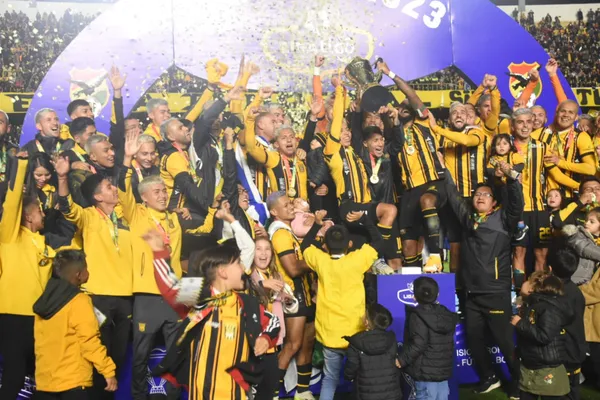 The Strongest es el campeón de Bolivia.