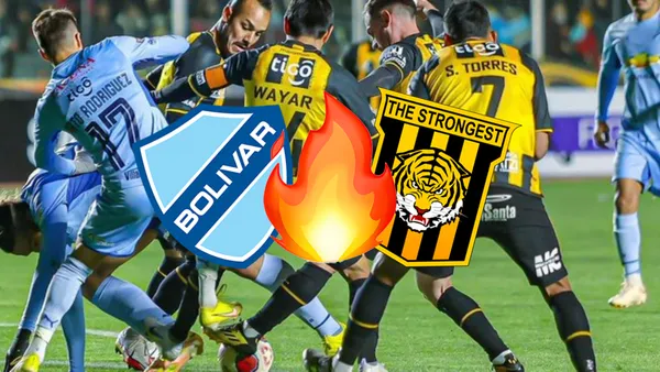 The Strongest y Bolívar brindaron otro espectáculo lleno de goles, lago que se ha hecho costumbre