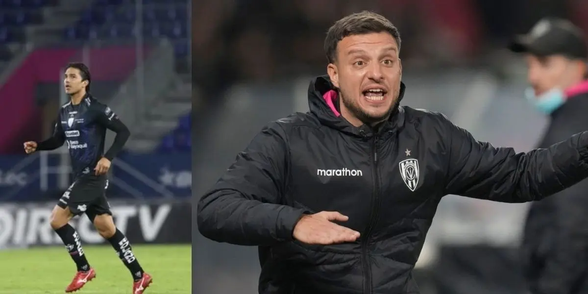 Ansélmi no le habría dado los minutos necesarios al delantero ante Deportivo Cuenca.