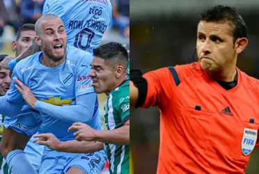 Antes del segundo gol de Bolívar, hubo una polémica que provocó el enojo de The Strongest.