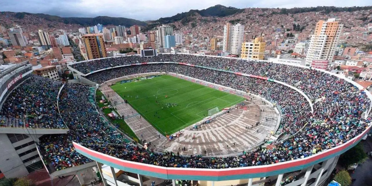 Bolivia y Ecuador se miden en el Estadio Hernando Siles