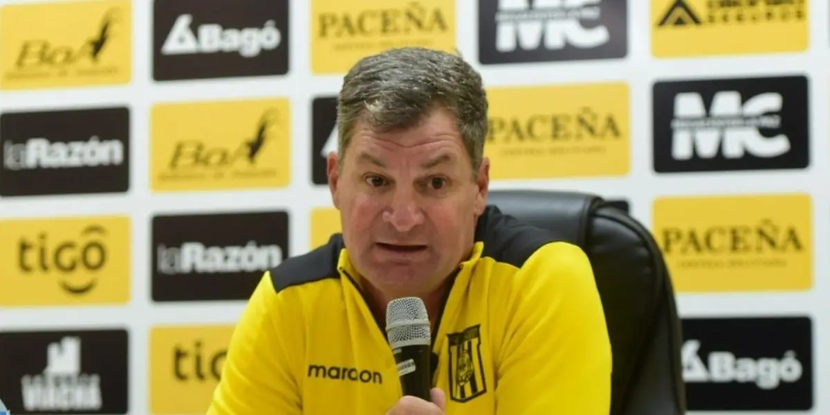 El argentino vuelve a The Strongest tras la salida de Rescalvo y deberá ganar en uno de sus primeros partidos.