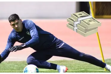 El arquero boliviano y un sueldo atípico