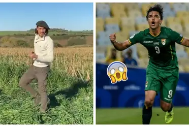 El atacante de la celeste y un humilde descanso, al contrario del boliviano