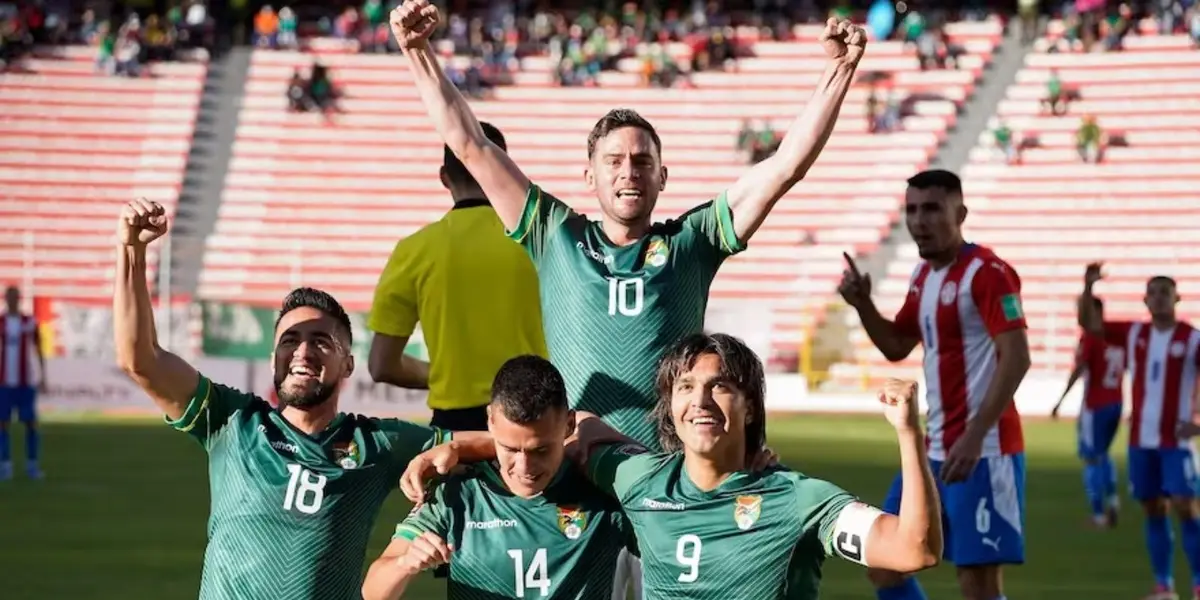 El boliviano ingresó cerca del final del partido.