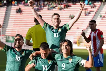 El boliviano ingresó cerca del final del partido.