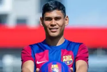 El boliviano ingresó en el segundo tiempo.