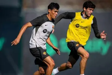 El boliviano sumó un nuevo entrenamiento con el equipo de Xavi Hernández.