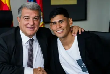 El boliviano también se hizo socio del club blaugrana.
