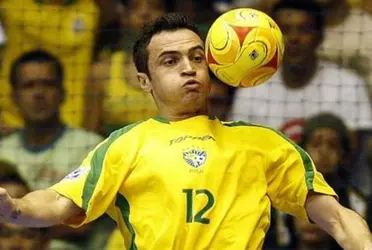 El brasileño es considerado uno de los mejores jugadores de fútbol de salón de la historia.