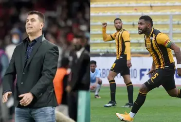 El defensor de The Strongest elogió al Pampa Biaggio y dejó entrever la salida repentina de Rescalvo.