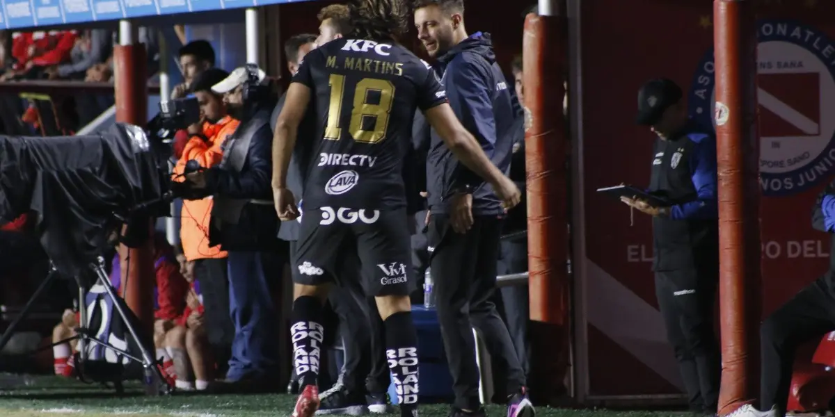 El delantero boliviano ingresó en el minuto 68, en el empate sin goles contra Libertad.