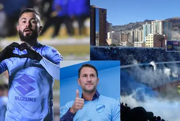 El delantero brasileño se acordó de los fanáticos de La Academia y habló sobre su presente en el club de La Paz.