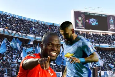 El delantero chileno erró un penal en el partido frente a Internacional de Porto Alegre.