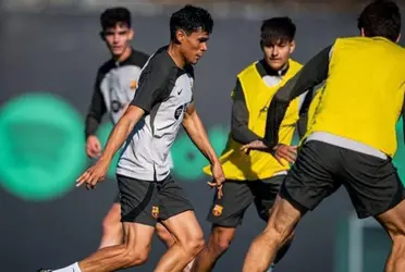 El delantero tendrá entrenamientos en la filial y en el primer equipo del Barcelona.