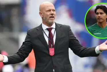 El DT de La Verde habló tras la derrota ante Uruguay.