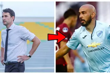 El entrenador de la Academia habló sobre el atacante argentino