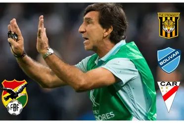 El entrenador de La Verde y una polémica decisión