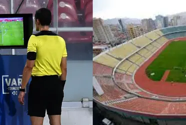 El equipo de La Paz que inició el partido sin el VAR.