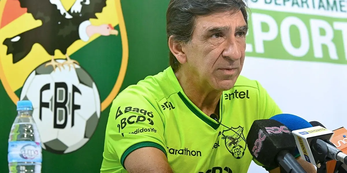 El estratega nacional espera que los equipos bolivianos hagan una excelente Copa, así el fútbol boliviano podrá crecer.