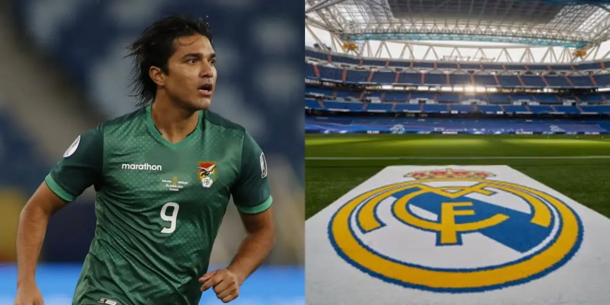 El goleador boliviano habló sobre la vez que el cuadro merengue quiso contar con sus servicios.