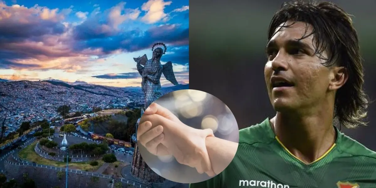 El goleador boliviano se mostró en las redes llevando a cabo actividades sociales.