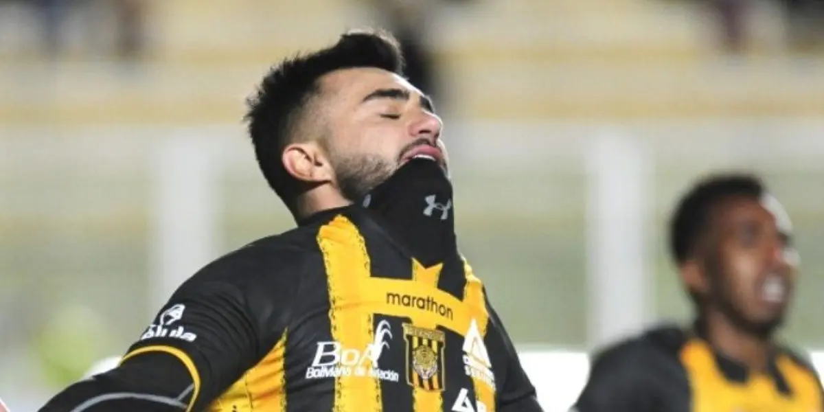 El goleador de The Strongest no estaría teniendo un buen momento y eso podría darle un tiempo en el banco.