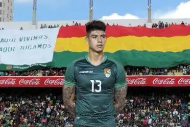 El jugador de Bolívar y del seleccionado boliviano se manifestó en las redes sociales