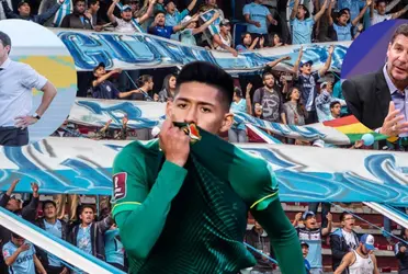 El jugador de La Academia festejó su tanto de una manera particular que despertó algunas sospechas.