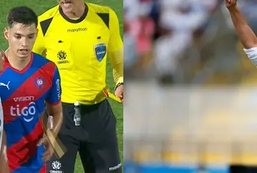 El jugador que se hizo expulsar con el partido terminado y generó el enojo de su entrenador.