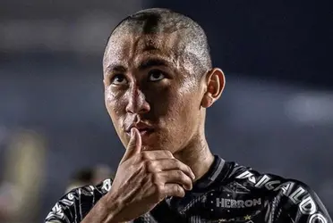 El juvenil boliviano hizo un gol para el equipo brasileño y los hinchas lo piden para la Primera.